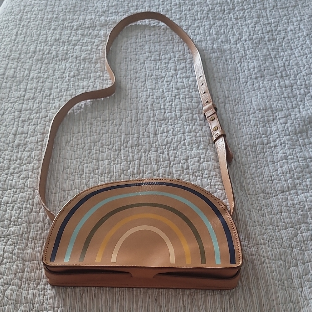 The Simple Half-Moon Crossbody Bag: Rainbow Edition